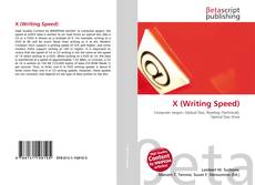 Copertina di X (Writing Speed)