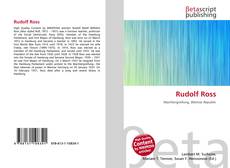Buchcover von Rudolf Ross