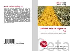 Buchcover von North Carolina Highway 33