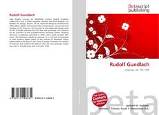 Buchcover von Rudolf Gundlach