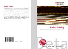 Buchcover von Rudolf Sandig