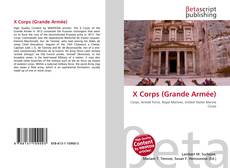Copertina di X Corps (Grande Armée)