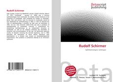 Copertina di Rudolf Schirmer