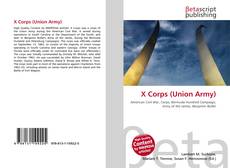 Copertina di X Corps (Union Army)