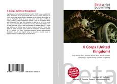 Copertina di X Corps (United Kingdom)