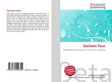 Buchcover von Sachsen Tour