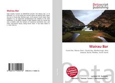 Buchcover von Wairau Bar