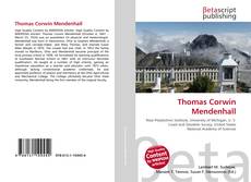 Buchcover von Thomas Corwin Mendenhall