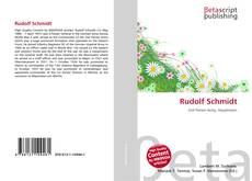 Buchcover von Rudolf Schmidt