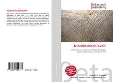 Copertina di Niccolò Machiavelli