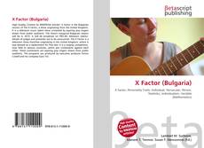Buchcover von X Factor (Bulgaria)