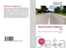 Capa do livro de North Carolina Highway 54 