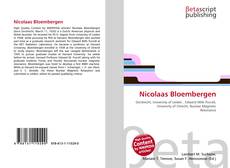 Couverture de Nicolaas Bloembergen