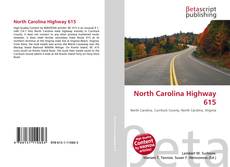 Capa do livro de North Carolina Highway 615 