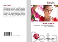 Couverture de Adak Azdasht
