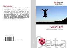Capa do livro de Stefan Holm 