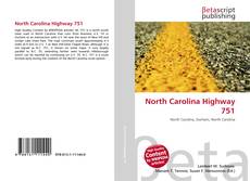 Buchcover von North Carolina Highway 751