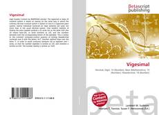 Copertina di Vigesimal