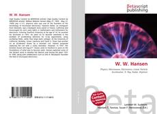 Couverture de W. W. Hansen