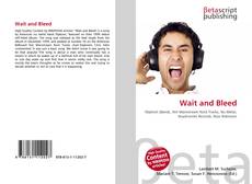 Couverture de Wait and Bleed