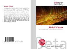 Couverture de Rudolf Vesper