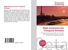Couverture de Régie Autonome des Transports Parisiens