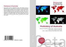 Couverture de Prehistory of Australia