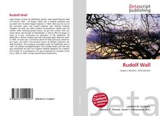 Couverture de Rudolf Wall