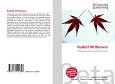 Couverture de Rudolf Wittkower