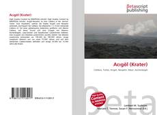 Buchcover von Acıgöl (Krater)