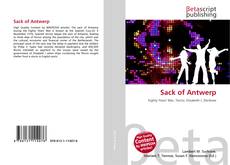 Buchcover von Sack of Antwerp