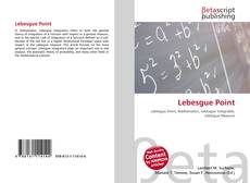 Copertina di Lebesgue Point
