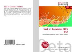 Capa do livro de Sack of Camarina (405 BC) 