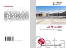 Buchcover von Ad Abolendam