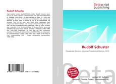 Couverture de Rudolf Schuster
