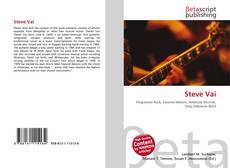 Bookcover of Steve Vai