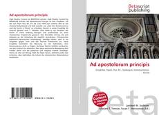 Copertina di Ad apostolorum principis