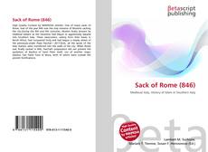 Couverture de Sack of Rome (846)