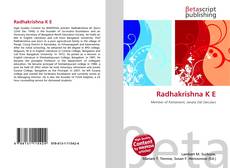 Couverture de Radhakrishna K E