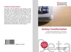 Copertina di Unitary Transformation