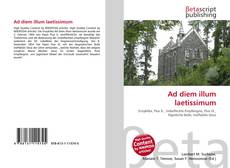 Copertina di Ad diem illum laetissimum