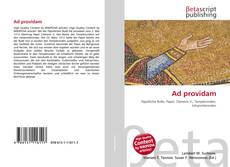 Copertina di Ad providam