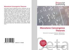 Monotone Convergence Theorem的封面