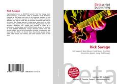 Buchcover von Rick Savage