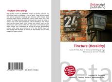 Buchcover von Tincture (Heraldry)