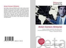 Couverture de Acton Corners (Ontario)