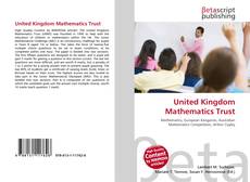 Couverture de United Kingdom Mathematics Trust