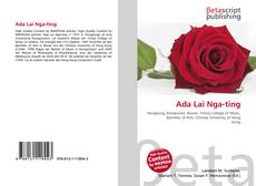 Copertina di Ada Lai Nga-ting