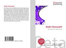 Обложка Radhi Shenaishil