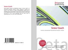Обложка Snow Coach